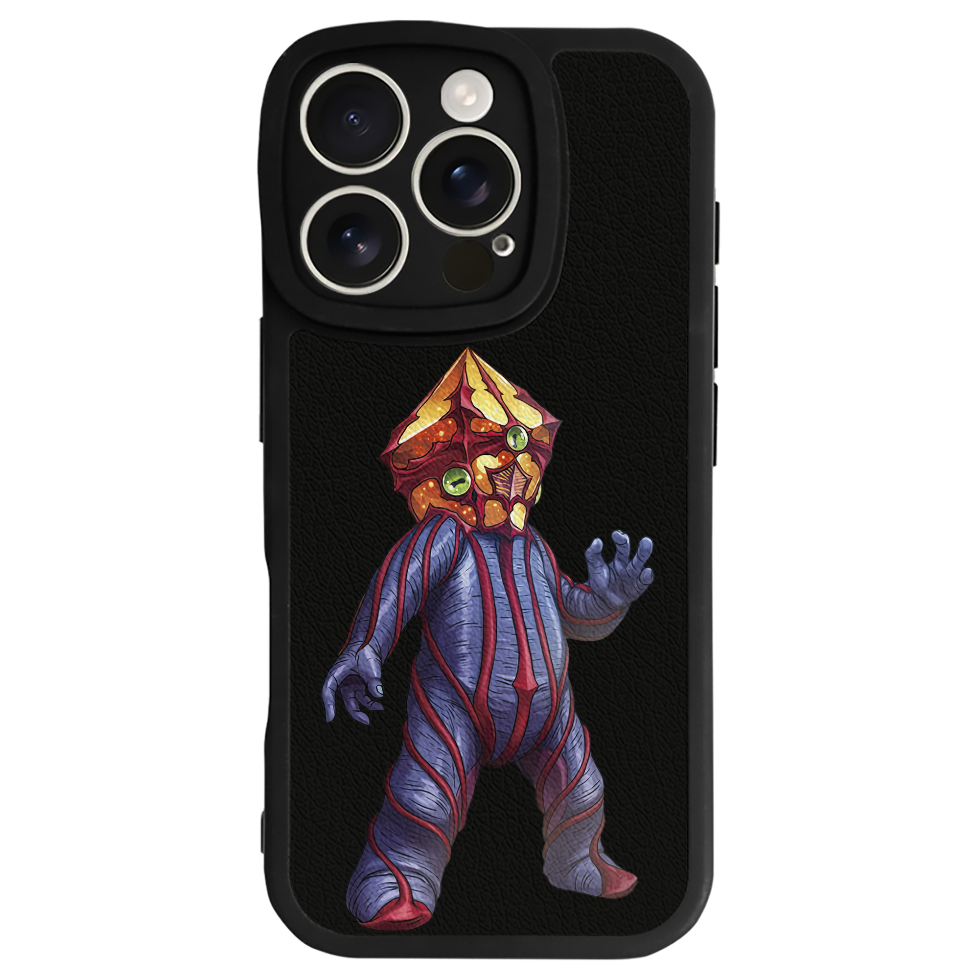（画像用） ウルトラマン Ultraman 【iPhone 16シリーズ対応】シリコンスマホケース（レザー調） 材質：シリコン